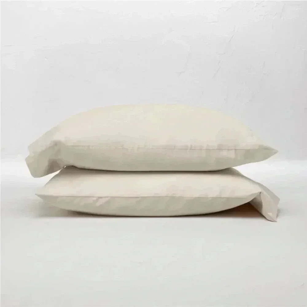 NWT King 300 Thread Count Temperature
Regulating Solid Pillowcase Set-Casaluna